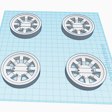 car wheels game wheel cars 3d print model - Mito3D