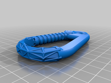 carabiner keychains 3d print model - Mito3D