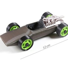 caramel mini m3 jouet rc voiture 3v 3volt LED lumière électrique imprimé 3d print model - Mito3D