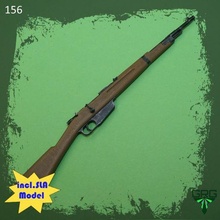 carano m38 escala 1 4 arma fogo rifle grg réplica armas 3d print model - Mito3D