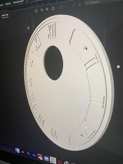 caratulas moon phase clock watch phases 3d print model - Mito3D