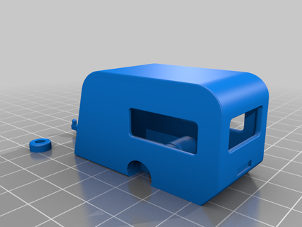 caravan ho scale - based jpgo n model toy game accessories 3d print model - Mito3D