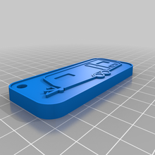 caravan keychain 3d print model - Mito3D