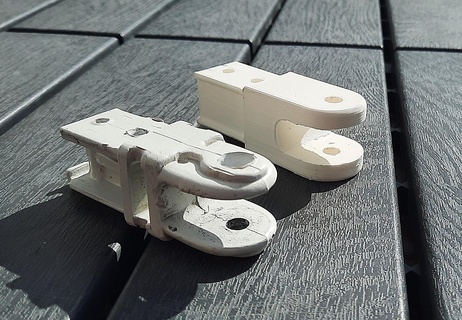 caravan omnistor gamba rotatore 3d print model - Mito3D
