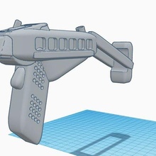 carbine conversion phaser type 2 star trek silencer moderator suppresor sci fi spec ops 3d print model - Mito3D