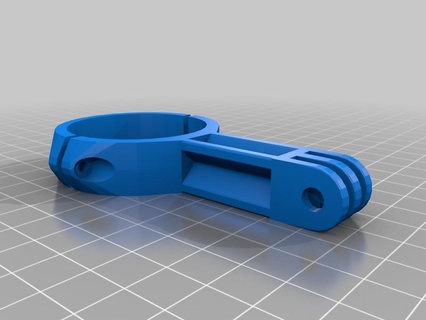 carbing mount mid customized camera 3d print model - Mito3D