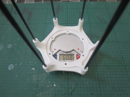 carbón bípedo cuadro prueba androide antromod fibra robot pierna robótica 3d print model - Mito3D