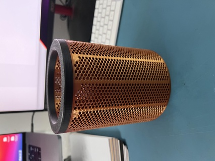 karbon filtre hile görür 300 hepa makine hava filtresi aktif 3d print model - Mito3D