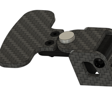 carbon shifter 3d print model - Mito3D