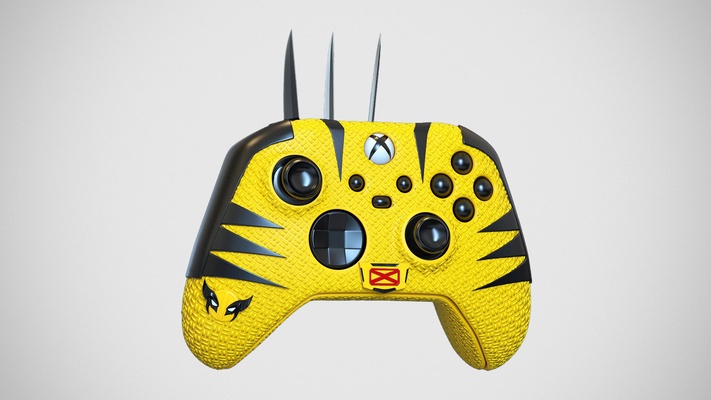 carcasa funda kontrol xbox dizi x s wolverine lobezno gadget deapool xcaja kontrolör cubierta del durum kılıf pelte cula pelikula hayret fanart men 3d print model - Mito3D