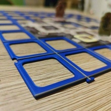 Carcasona Karak loseta cuadrícula juego juguete jugar almohadilla 3d print model - Mito3D