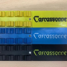 carcassonne meeple tepsi oyun boardgame çift kutusu 3d print model - Mito3D