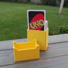 card box - uno game cards boardgame custom play games design cover case 3d print model - Mito3D