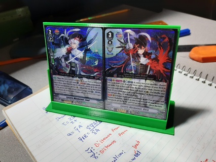 Karte Anzeige tcg yu gi oh Kartenkampf Vorhut 3d print model - Mito3D