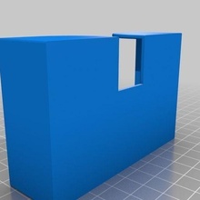 card holder office cards work 3d print model - Mito3D