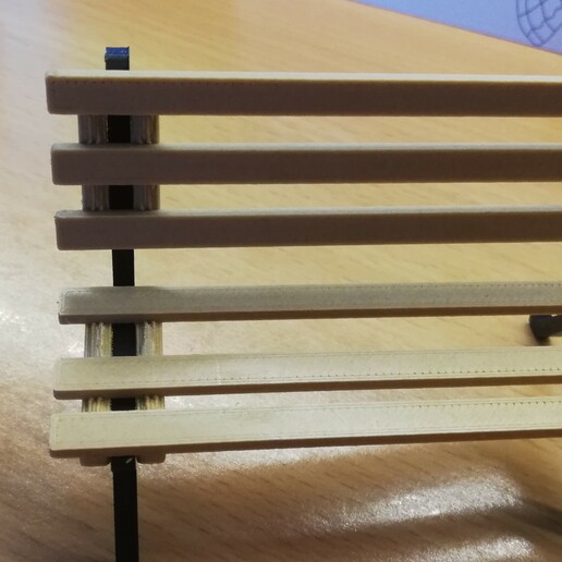 card holder - bench motive seat settle business 3D print model - Mito3D