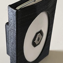 card holder renault 2021 belt remote 3d print model - Mito3D