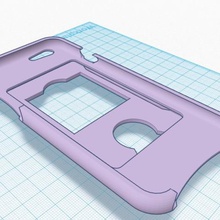 cartão de iphone, um gadget cabana iphone 6 telefone caso 3d print model - Mito3D