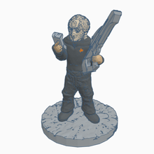 cardassien fédération équipe officier 28mm 28mmscale miniature rpg scifi espace Star Trek étoile randonnée Jeux 3d print model - Mito3D