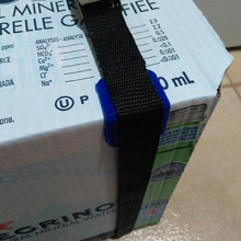 scatola di cartone cinturino protettore casa strap band famiglia 3d print model - Mito3D