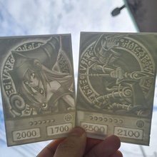 kartları yu gi ho karanlık büyücü kız Sanat anime litofani kart 3d print model - Mito3D