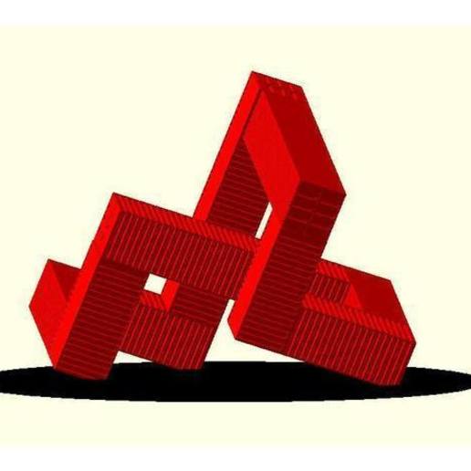 kargo konteyner dönüm noktası sanat customizer openscad Tayvan matematik Kahire 3D print model - Mito3D