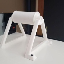 Carl 39 100 imprimé palier bobine titulaire soutien outil cage rouleau filament porte monter 3d imprimante accessoires 3d print model - Mito3D