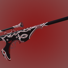 carmine crafted blessing tipped rifle helluva boss cosplay vivziepop 3d print model - Mito3D