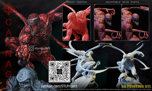 carnificina 3d print model - Mito3D