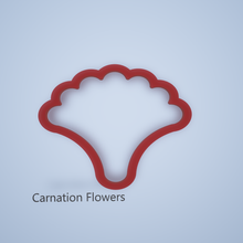 garofano petali polimero argilla taglierina gioielleria fiori 3d print model - Mito3D