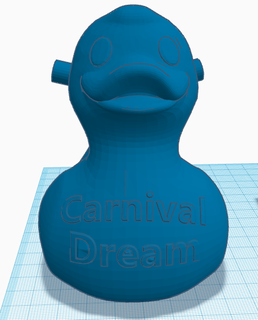 karnaval rüya seyir ördek 3d print model - Mito3D