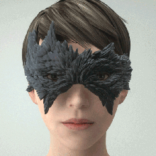 karnaval maskesi koleksiyonu 7 adet facewear maskeli takı Cadılar Bayramı moda kılık değiştirme lüks aksesuar Moda Aksesuar dekorasyon antika stil gözlük farsang kostüm prop masquerade masque maske 3d print model - Mito3D