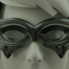 maschera di carnevale moda cat masquerade occhiali ornamenti antiquariato elegante il design gioielli la decorazione accessorio stile halloween farsang 3d print model - Mito3D