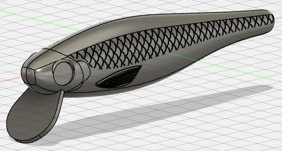 etobur cezbetmek 7 cm Balık tutma etoburlar reçine 3d baskı yem yırtıcı turna balığı levrek 3d print model - Mito3D