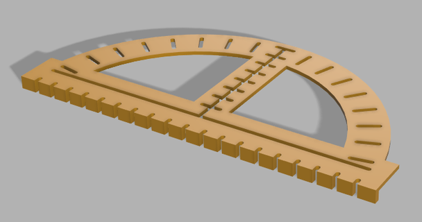 carpenter's racks carrier angle tools office math trigo 3d print model - Mito3D
