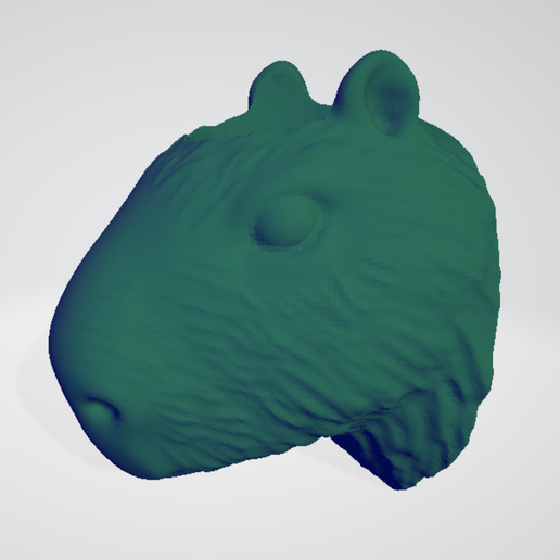 carpincho hanging pot - capybara planteur pendant 3D print model - Mito3D