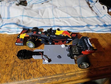 carrera f1 chassis f r maisto rc Tools 124 3d printing 3d print model - Mito3D