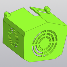 carriage cover anycubic vyper printhead head 3d print model - Mito3D