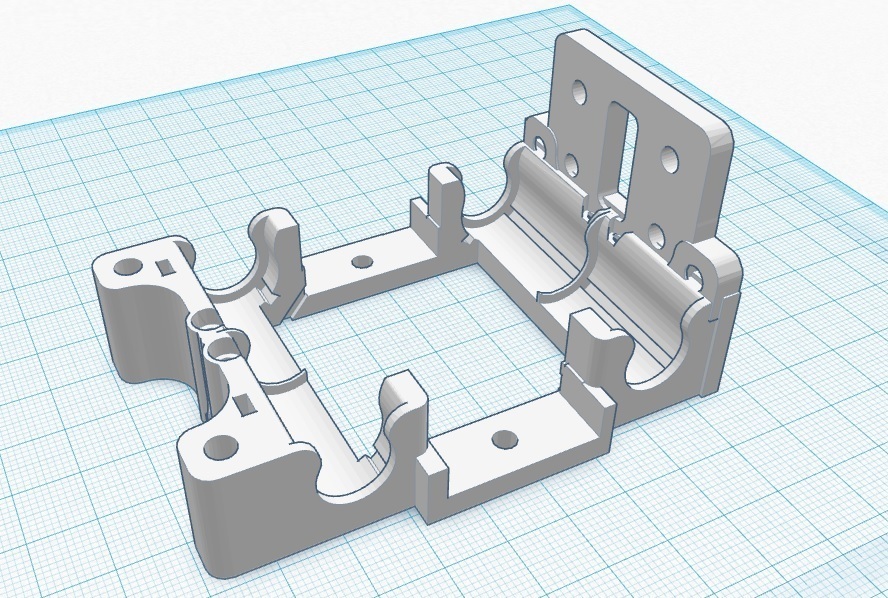 carriage prusa mendel budaschnozzle hotend 3d printer parts 3D print model - Mito3D