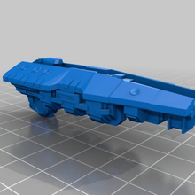 carrier game vehicles spaceship 3d print model - Mito3D