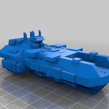 carrier game vehicles spaceship 3d print model - Mito3D