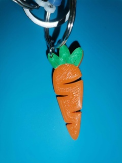 Zanahoria llavero Pascua Resurrección regalo 3d print model - Mito3D