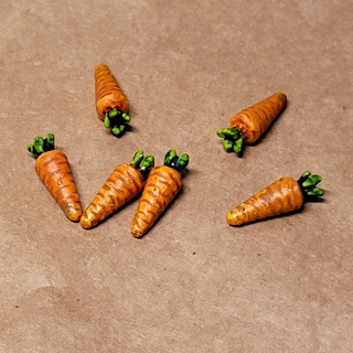 carrot vegetables - board game resource tokens carrot vegetables resource token board game cartoon  3d print model - Mito3D