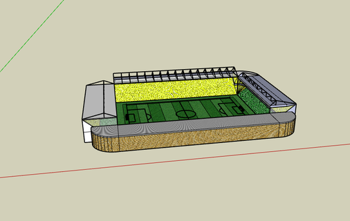 carroza carretera norwich estadio utilizar 2023 fútbol nfl nba mlb nhl Inglaterra 3d print model - Mito3D