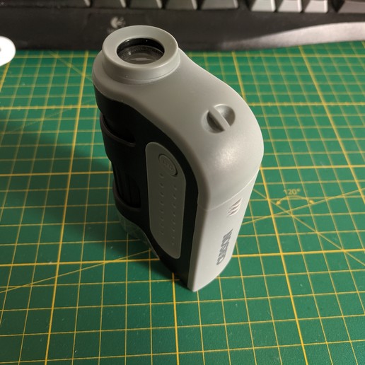 carson microscópio de bolso variável telefone montagem gadget celular 3D print model - Mito3D