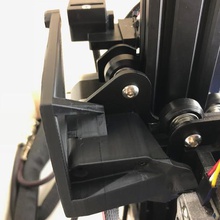 carter machado x cr-10s avec d clencheur toque-mi + guia de filamento ferramenta Impressora 3d peças 3d print model - Mito3D