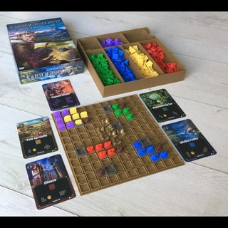cartografi puzzle tavola gioco organizzatore inserire blocchi carta geografica arte giocattolo 3d print model - Mito3D