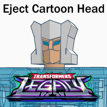 cartoon-inspired head transformers kingdom legacy eject 3d print model - Mito3D