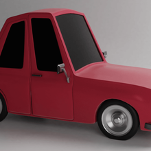 de dibujos animados coche modelo 3d varios juguete coches 3d print model - Mito3D