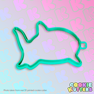 cartoon friendly shark cookie cutter mold silhouette kutters kitchen food recipe cookies 3d print contour 3d print model - Mito3D